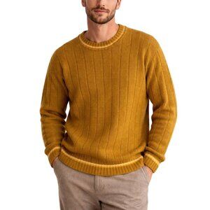 Vintage Carlo Gruber Alpaca Wool Ribbed Sweater Austria